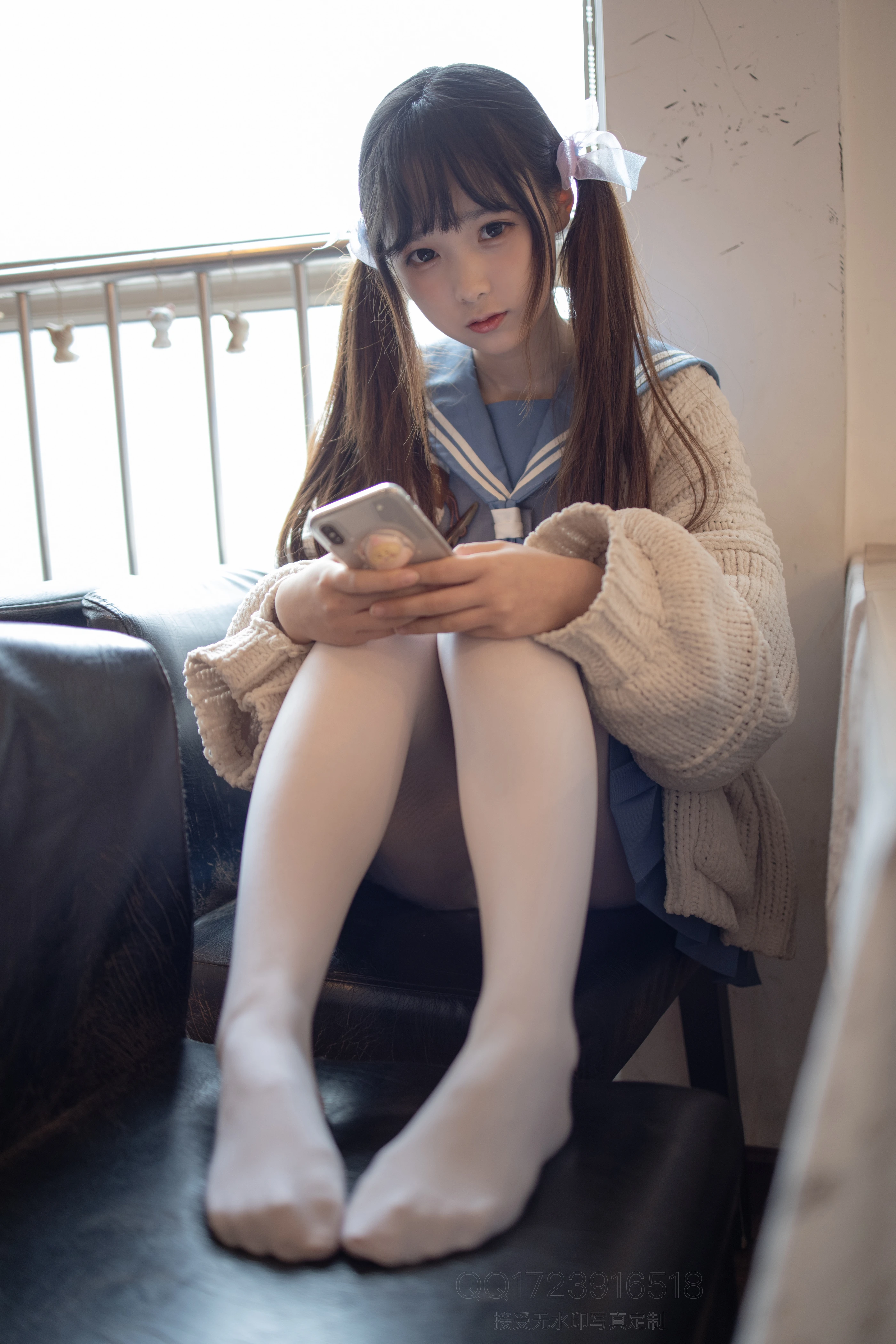 森萝财团 [X-061] 80D薄白丝 [65P 1V]插图7